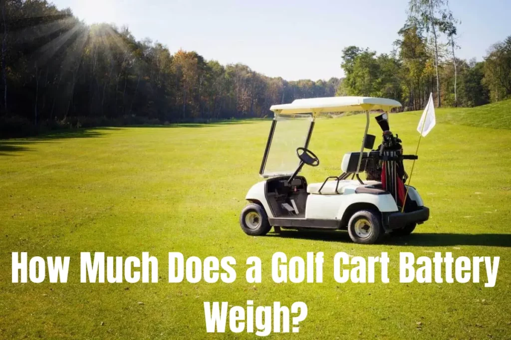 How Much Does a Golf Cart Battery Weigh?