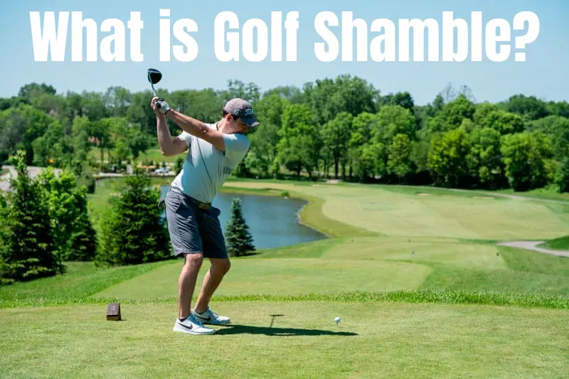 What is golf shamble