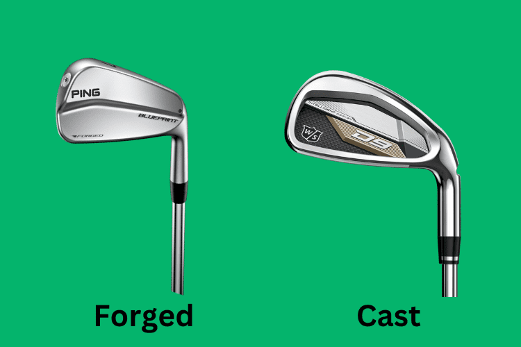 How many types of irons are there in golf?