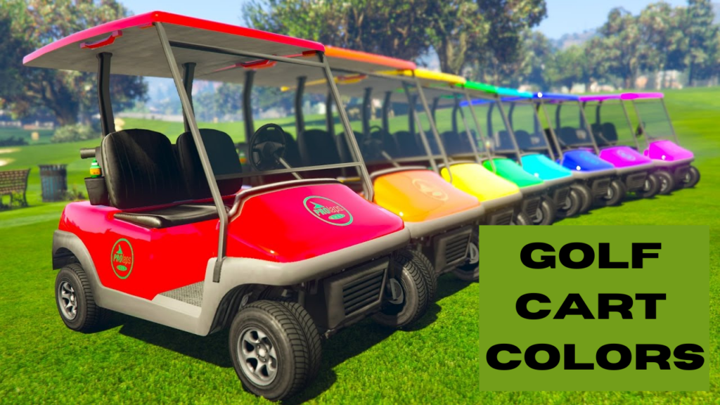 Golf Cart Colors
