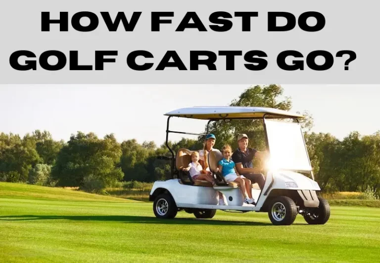 How fast do golf carts go?